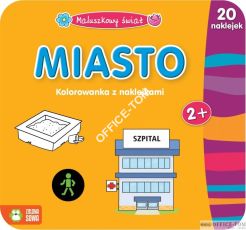 Książka MALUSZKOWY ŚWIAT nw. Miasto 9788378956891  Zielona Sowa