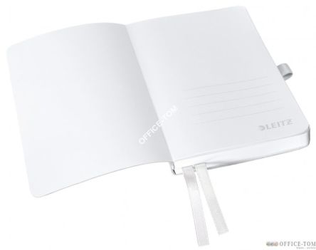 Notatnik w miękkiej oprawie Leitz Style A6 kratka, Arktyczna biel