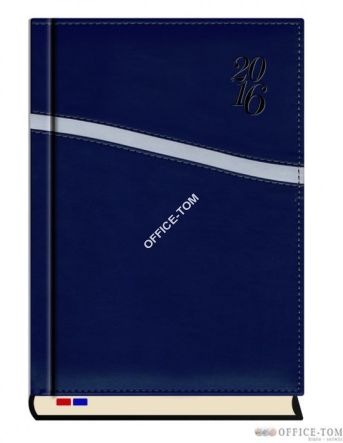 Terminarz A4 MECENAS granat/szary tydzień/2-óch stronach T-253K-11 Michalczyk i Prokop