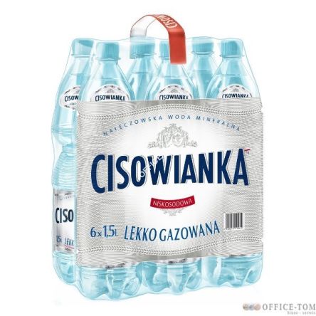 Woda CISOWIANKA 1,5l lekko gazowana