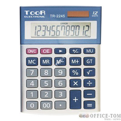 Kalkulator TOOR TR2245 12 pozycyjny