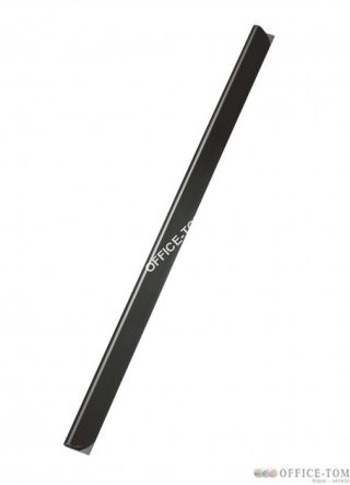 Grzbiety wsuwane LEITZ A4/3 mm, do 30 kartek, czarny