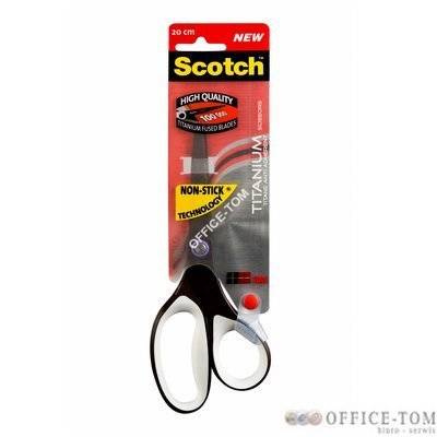 Nożyczki biurowe Scotch®, TYTANOWE (20 cm) 1468TNS-MIX