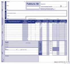 Faktura VAT MICHALCZYK I PROKOP 2/3 A4 80 kartek