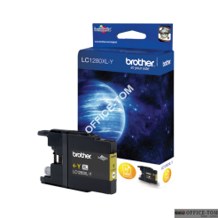 Tusz BROTHER (LC1280XL-Y) żółty 1200str