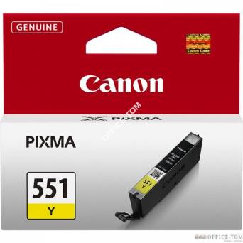 Tusz CANON (CLI-551Y) żółty 329str