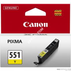 Tusz CANON (CLI-551Y) żółty 329str