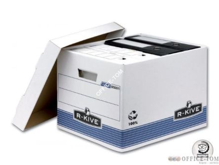 Pudło ze zdejmowanym wiekiem FELLOWES R-KIVE 10 szt. niebieskie