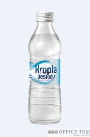 Woda KROPLA BESKIDU niegazowana 0.25L butelka szklana