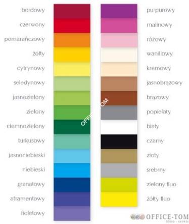 Brystol A2 40*60 zielony (20) KRES KRESKA 838