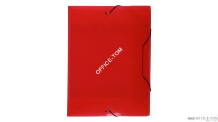 Teczka z gumką pudełko 4cm transp.kolor 1-TG-14 BIURFOL