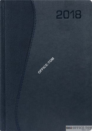 Kalendarz książkowy  B6 LUX ok. 02-L4 jumbo/granat Telegraph