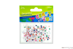 Ozdoba Dekoracyjna Kolor Oczy 7Mm CRAFT WITH FUN