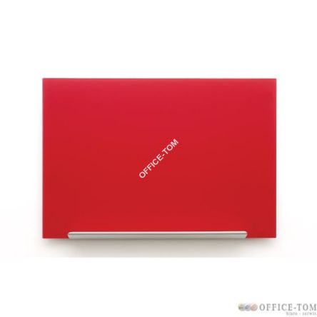 Tablica szklana Nobo Diamond czerwona 1883x1053 mm 1905186