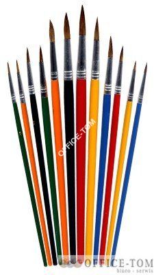 Pędzle do akwareli, 12szt. Nr 2 - 12 okrągłe Grand