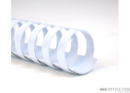 Grzbiety GBC plastikowe 8mm - 100 szt. Białe