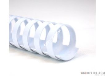 Grzbiety GBC plastikowe 8mm - 100 szt. Białe
