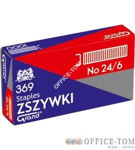 Zszywki 24/6 GRAND LONG RIVER 369 10 paczek