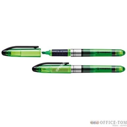 Zakreślacz STABILO NAVIGATOR z systemem ciekłego tuszu zielony