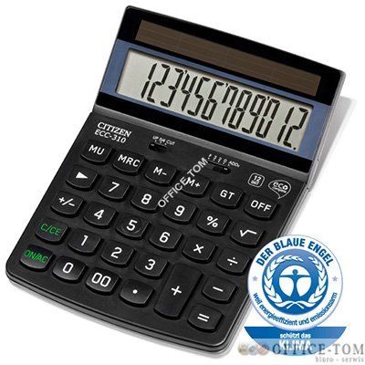 Kalkulator ECO CITIZEN ECC310 Ekologiczny