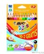 Kredki BIC Evolution Triangle Pudełko 12 - 2