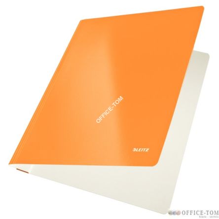 Skoroszyt kartonowy LEITZ pomarańczowy WOW