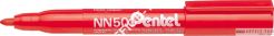 Marker gruby wodoodporny PENTEL okrągła końcówka, ekologiczne Czerwony