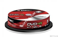 Płyta EMTEC DVD-R (10) 4.7GB x17 Cake Box