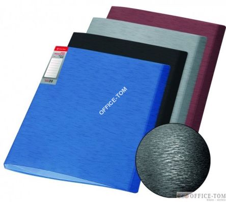 Album prezentacyjny SIMPLE 10 koszulek srebrny Panta Plast