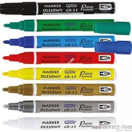 Marker olejowy GR-25 żółty Grand