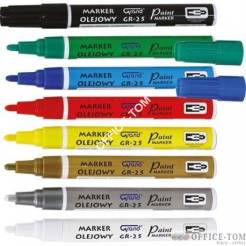 Marker olejowy GR-25 żółty Grand