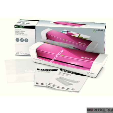 Laminator iLam Home Office A4 różowy 73680023 Leitz