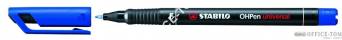 Foliopis STABILO OHPen universal, niezmywalny 0,7 mm niebieski