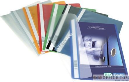 Skoroszyt PP A4 z wąsami STANDARD zielony 100550190 BANTEX