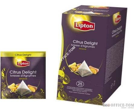 Herbata LIPTON PIRAMID CITRUS DELIGH 25 kartek 50701             CT714150
