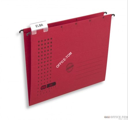 Teczka zawieszana ELBULT CHIC A4 czerwony Elba