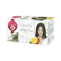 HERBATA BIAŁA TEEKANNE WHITE TEA CITRUS 20 TOREBEK X 1,25G