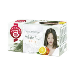 HERBATA BIAŁA TEEKANNE WHITE TEA CITRUS 20 TOREBEK X 1,25G