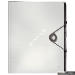 Teczka segregująca 12 przekładek PP Leitz Solid, biała 45701001