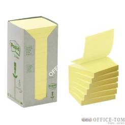 Bloczki samoprzylepne 3M POST-IT® R330 -1T 76x76 Żółty 100k