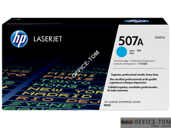 Toner HP 507A (CE401A) niebieski 6000str