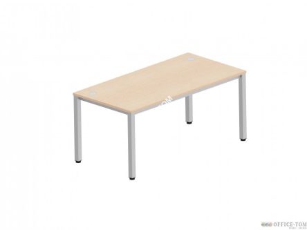 BIURKO 140X80X75 NOGI KWADRATOWE KOLOR ALU BLAT KLON Nowy Styl