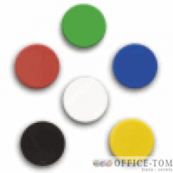 Magnesy NOBO 20mm, czarne 10 szt