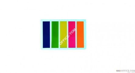 Zakładka indeksująca DATURA 45x12 prosta neonowa