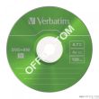 Płyta VERBATIM DVD+RW  slim jewel case  4.7GB  4x  Colour - 3