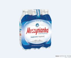 Woda MUSZYNIANKA 1,5L wysokozmineralizowana średnionasycona CO2