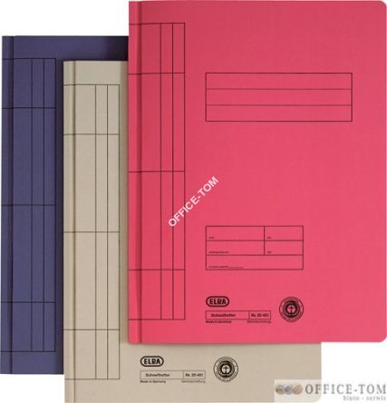 Skoroszyt ELBA kartonowy pomarańczowy