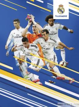 Zeszyt A5 60k linia REAL MADRID  ASTRA