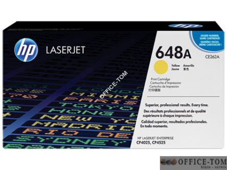 Toner HP 648A (CE262A) żółty 11000str