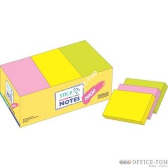 Bloczki samoprzylepne STICK\'N  38x50 Mix 100k